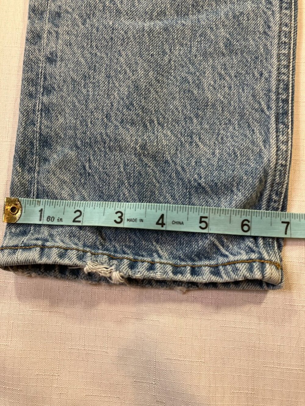 EUC Agolde Los Angeles Premium Denim Jeans, Button Fly, Size 27 - Picture 2 of 10